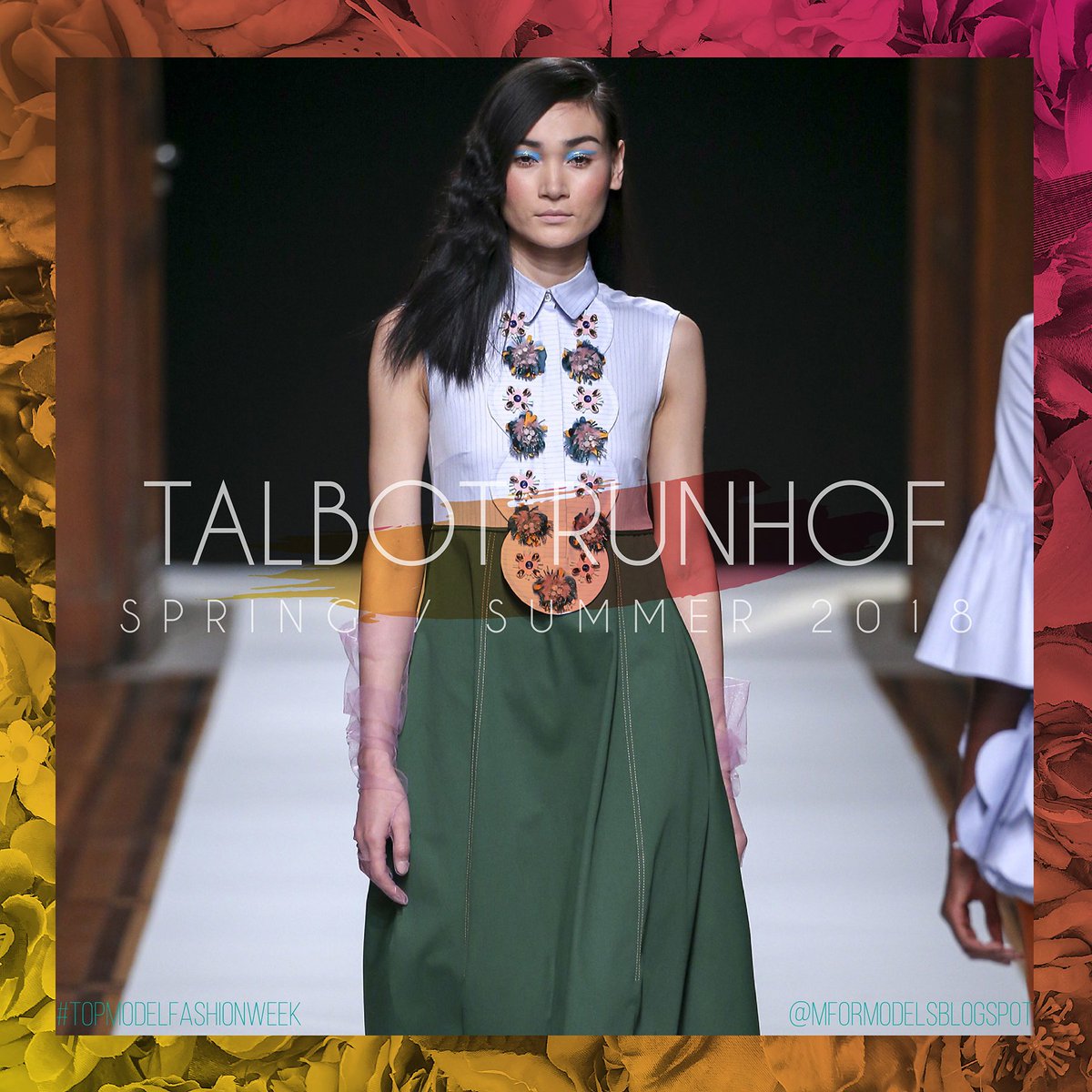 mformodelsblog's tweet photo. Fashion week time!
#PFW SS 2018!
#TrangNguyen ๐ป๐ณ (#AsNTM cycle 1 & #VNTM cycle 2)
#TalbotRunhof
#TopModelfashionweek https://t.co/SI2YVjP7Yc