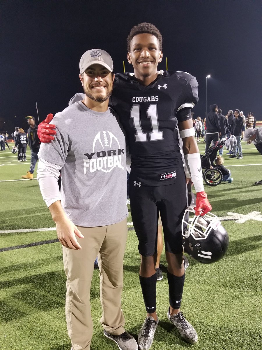 Coach_JBolton's tweet image. Shout out to @Zionrocky representing @York_WR_Unit in the North-South All Star Game. Proud to coach this guy. #FastPhysicalRelentless