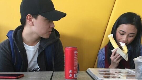 UglyStickkk's tweet photo. Ang unang Singapore ng MayWard together. 😍😍 ANUNAH EDWARD JOHN BARBER???? 😂 https://t.co/9ANY7g7hBT