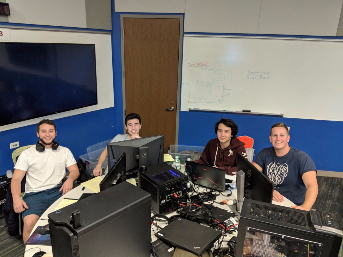 QandAdev's tweet photo. HackUmass weekend! Q&A is making a Candy-themed Tower Defense game!π¬π« Come visit the us in ILC S110 π #hackathon #hackumass #qanda https://t.co/2mieffjfXS