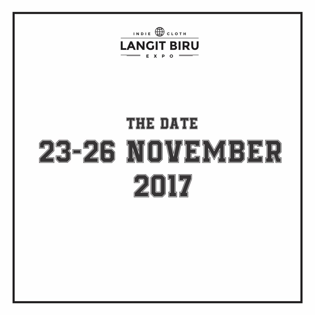 Salatiga Clothing Expo, 23-26 November at GPD Salatiga, see u soon....