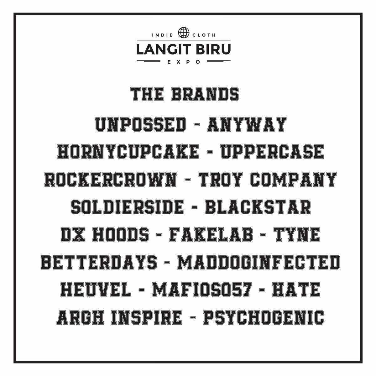 Salatiga Clothing Expo, 23-26 November at GPD Salatiga, see u soon....