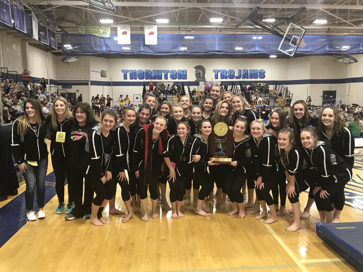 CHSAA's tweet photo. Congratulations to Elizabeth, the 4A state gymnastics champions! #copreps https://t.co/VzSmCZ9R5O