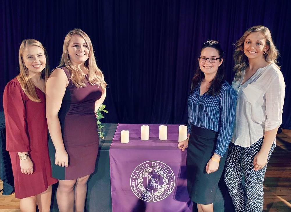 SJCLIKDP's tweet photo. Thank you to everyone, including the ~90 inductees, who helped make the second induction of our charter class such a success! 💜💚 https://t.co/Z9jaArc1W2