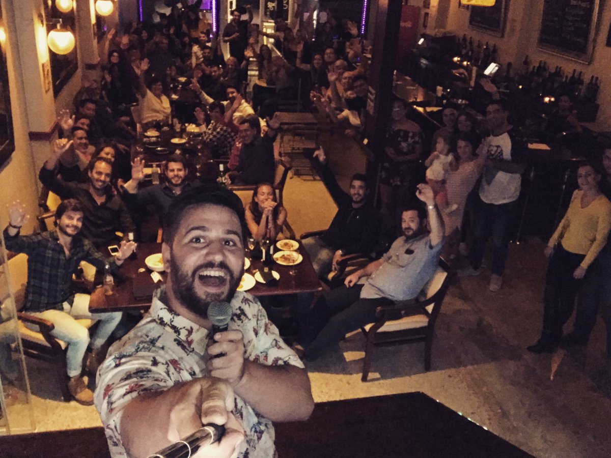 pablogumi's tweet photo. GRACIAS MIAMI, GRACIAS URUGUAY!! Divino el show en @Stregagastropub VOLVEREMOS!! #StandUp #TourEEUU https://t.co/QPGBC7LHaa