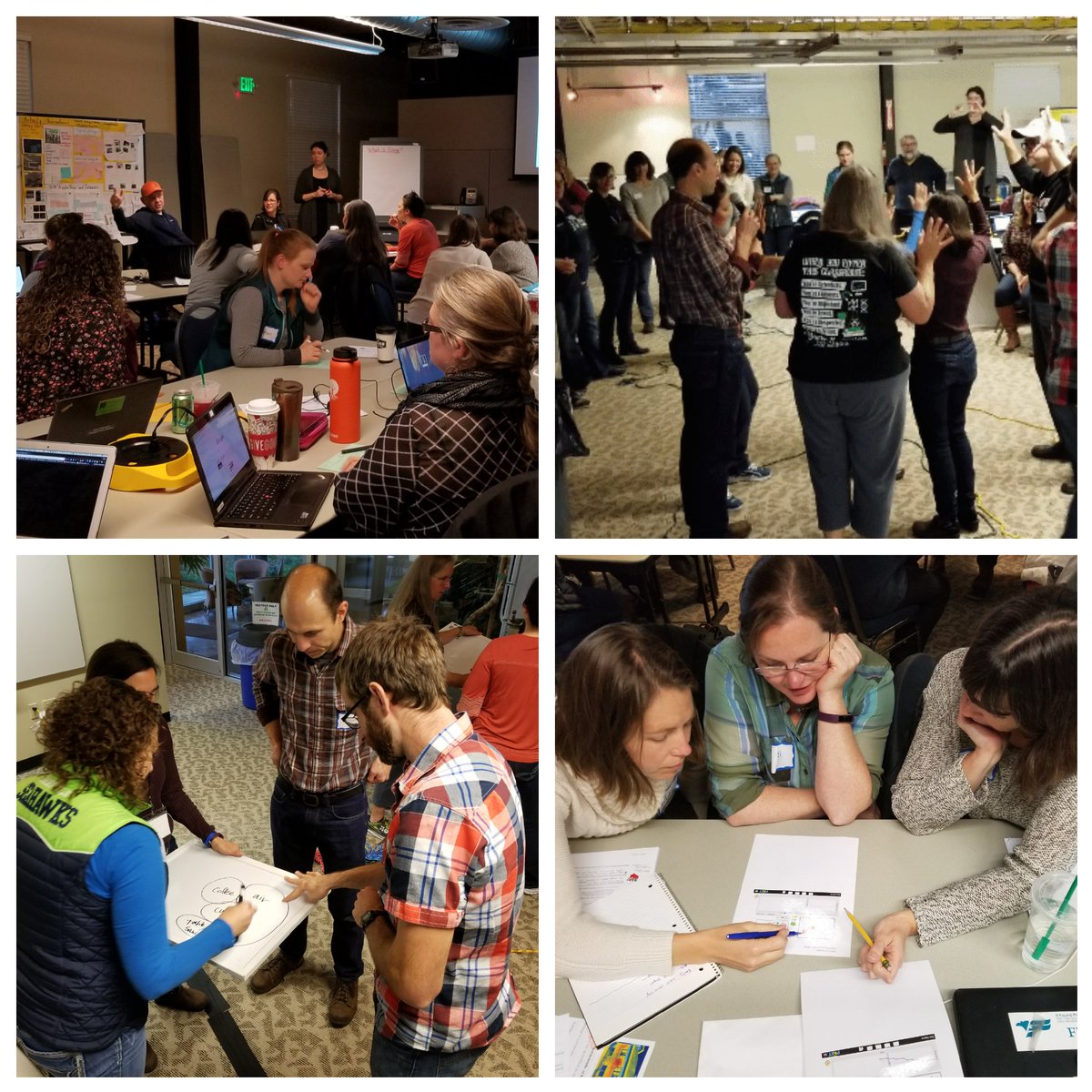 thinksci's tweet photo. Many #PASTL teachers braved the snow to join us for a great day digging into energy-and-matter models and explanations! #NGSS #AST https://t.co/VUBOiYoQqb