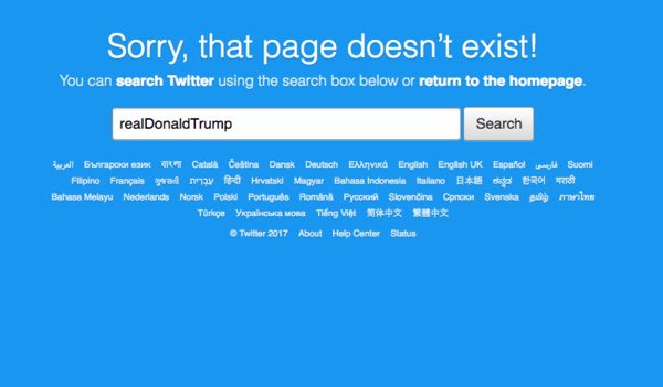 falleneagleumd's tweet photo. Trumps worst nightmare: his twitter disappeared for 11 minutes https://t.co/7ndIt3IItQ