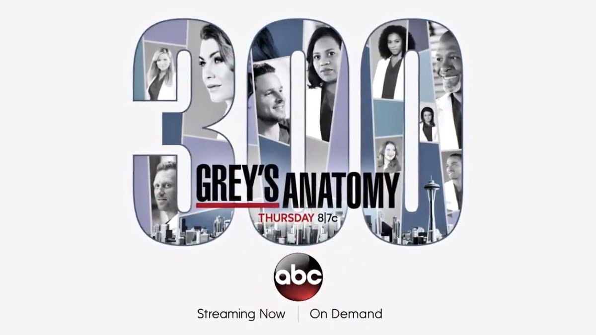 The_GreyMethod's tweet photo. Cheers to 300 intense, sexy, spine-chilling, mind-blowing episodes of Grey’s Anatomy! Here’s to many more! #Greys300 https://t.co/NROrq29CPK