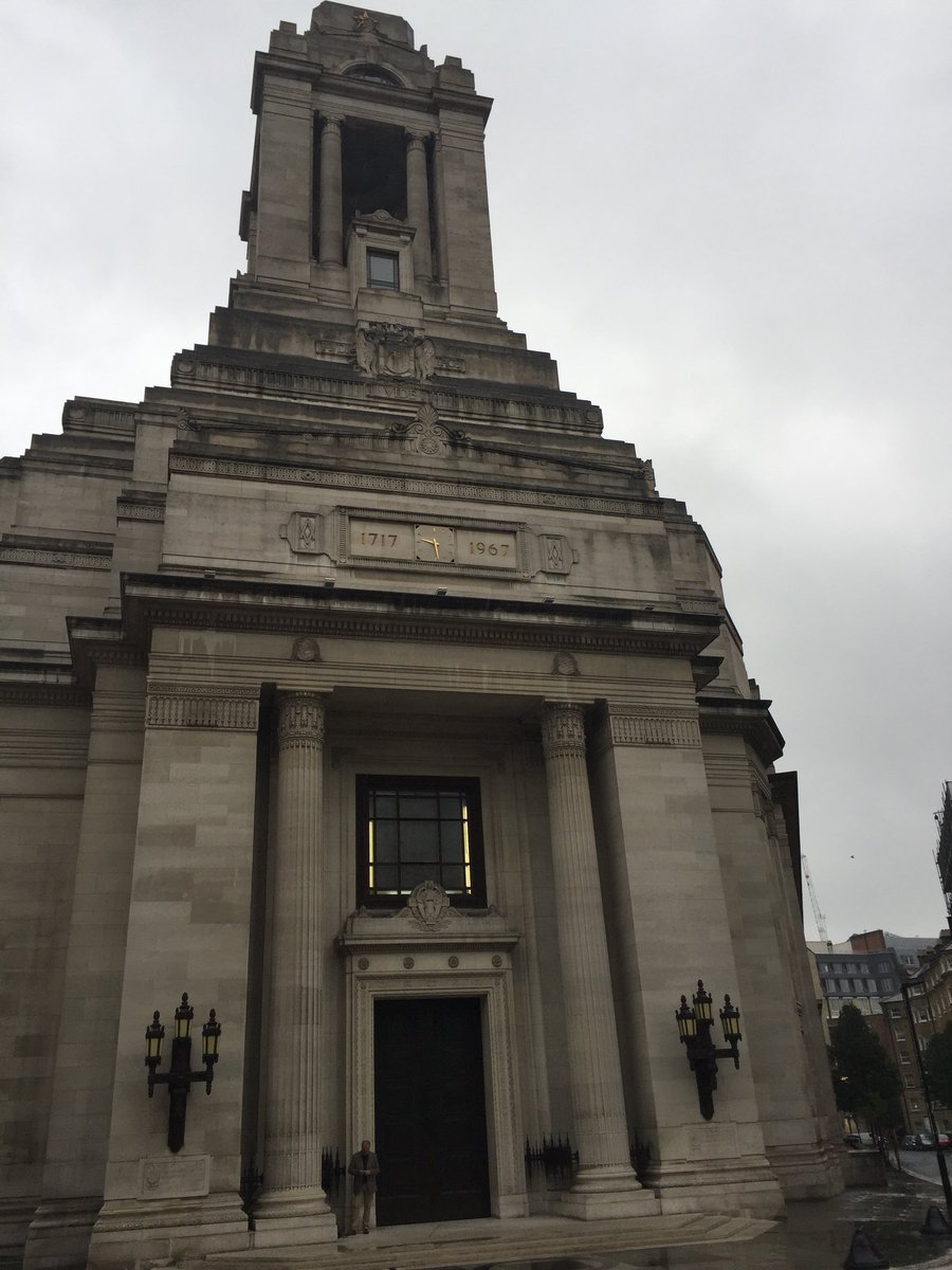 We have arrived @UGLE_GrandLodge and are looking forward to the start of the @UGLE_UniScheme conference.