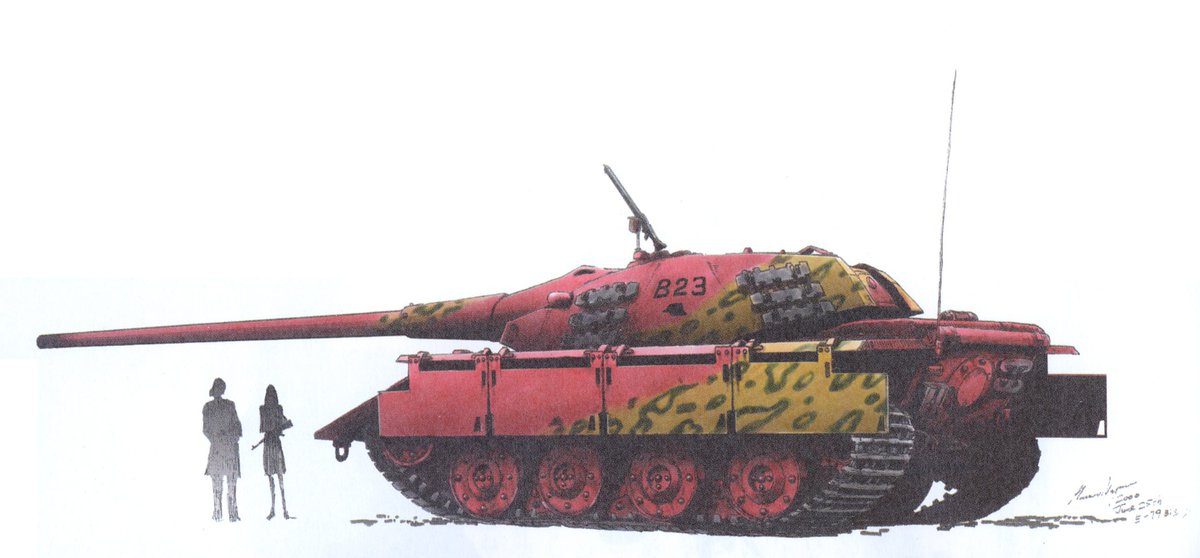 ট ইট র ドライゼ E 79 128 ゲームにしか出てこないけれど サイドスカート付けたこのバージョンが好き Fssの永野護氏のデザイン このタグを見た人は好きな戦車を1輌言う