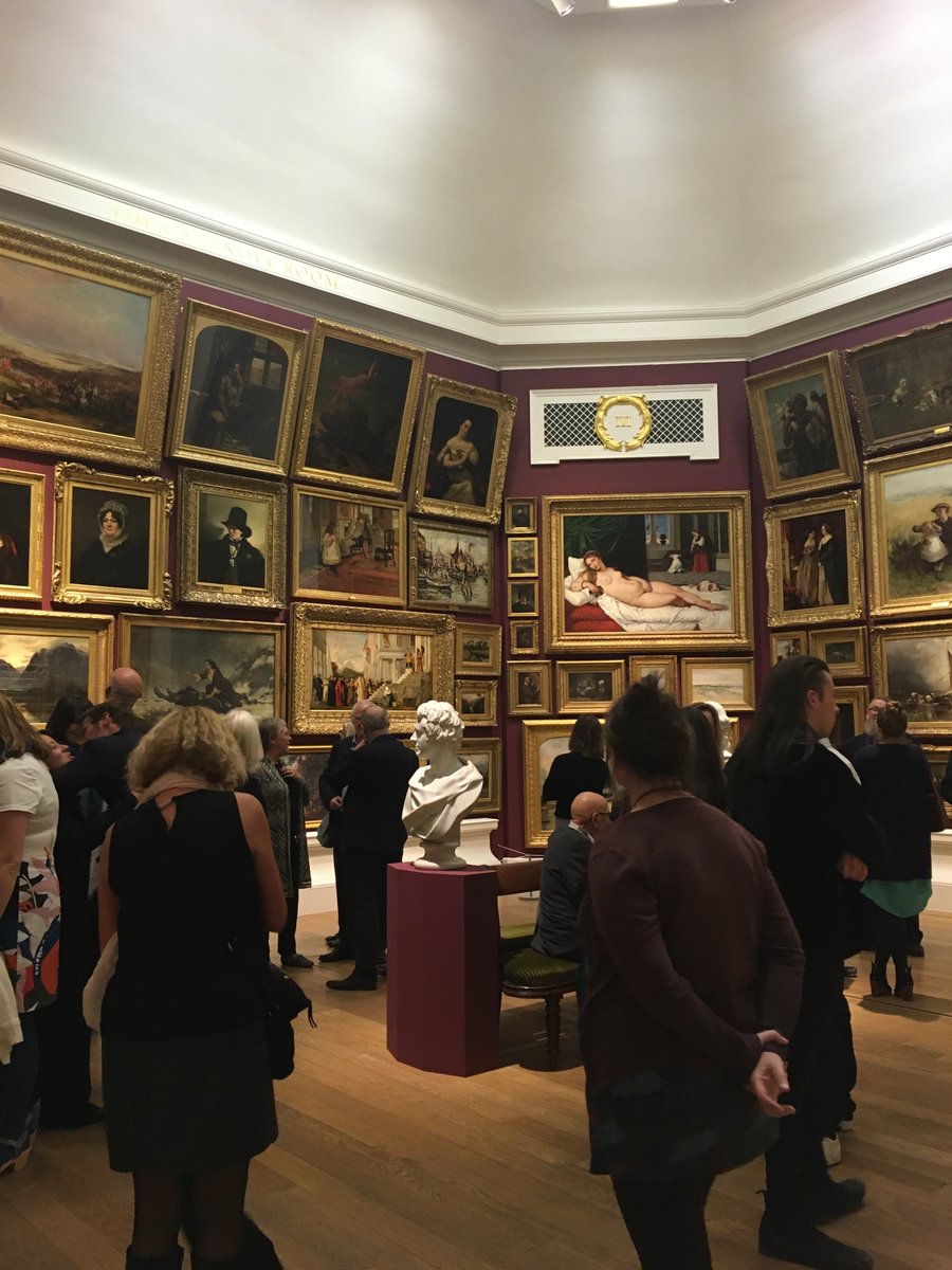Savviesmith1's tweet photo. Had a fantastic night at my first exhibition opening - #AgesOfWonder opens today at the @RoyalScotAcad ! https://t.co/aJOaww8IRO