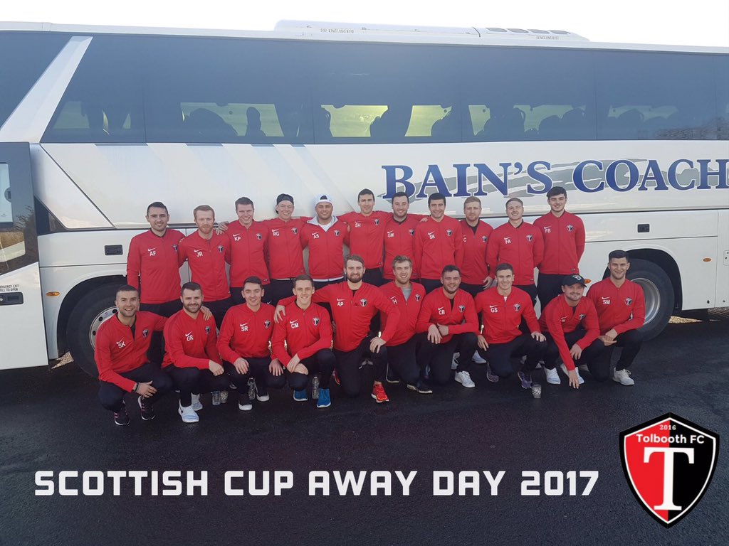 Scottish Cup away day #scottishamateurcup