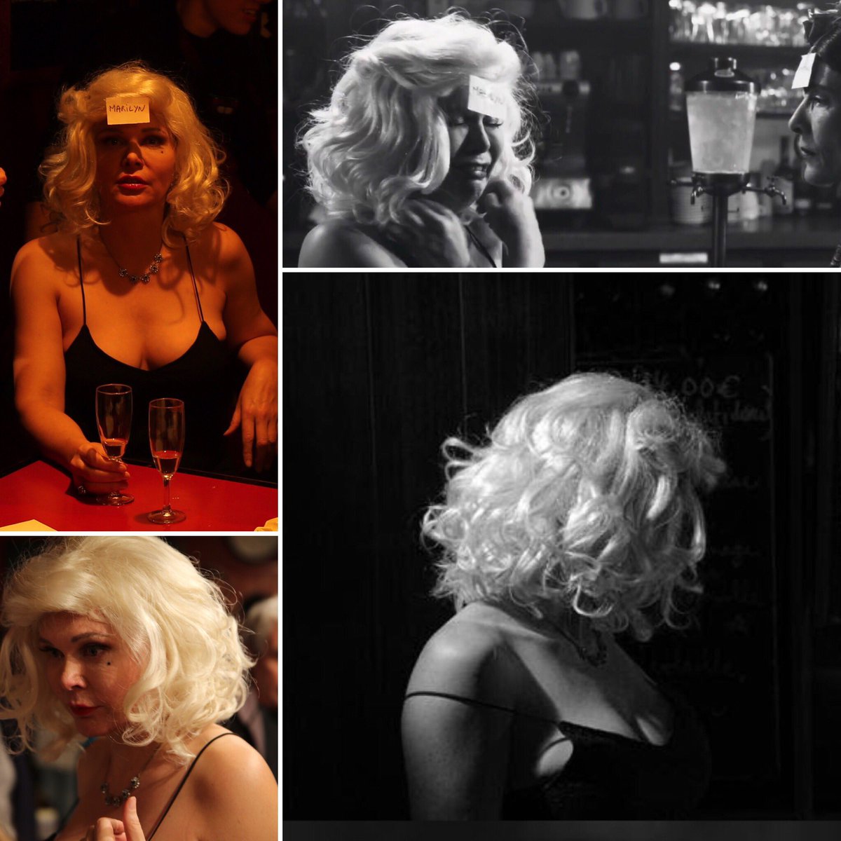 Absinthe2017's tweet photo. American actress, model singer and sex symbol portrayed by actress Charlotte Schiøler #Oscars #liveaction #shortfilm #filmnoir @MIHEFilms https://t.co/oF6ebzAq59
