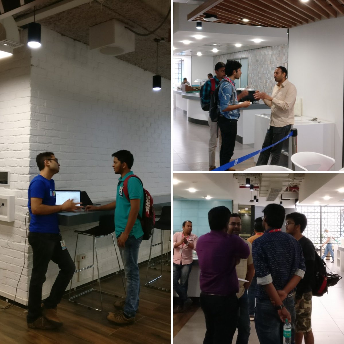ventybeauty's tweet photo. Some serious discussions after the exciting and interesting #PieMeetup  @LinkedInIndia @LinkedInEng #linkedinlife https://t.co/JpDXr0ooXm