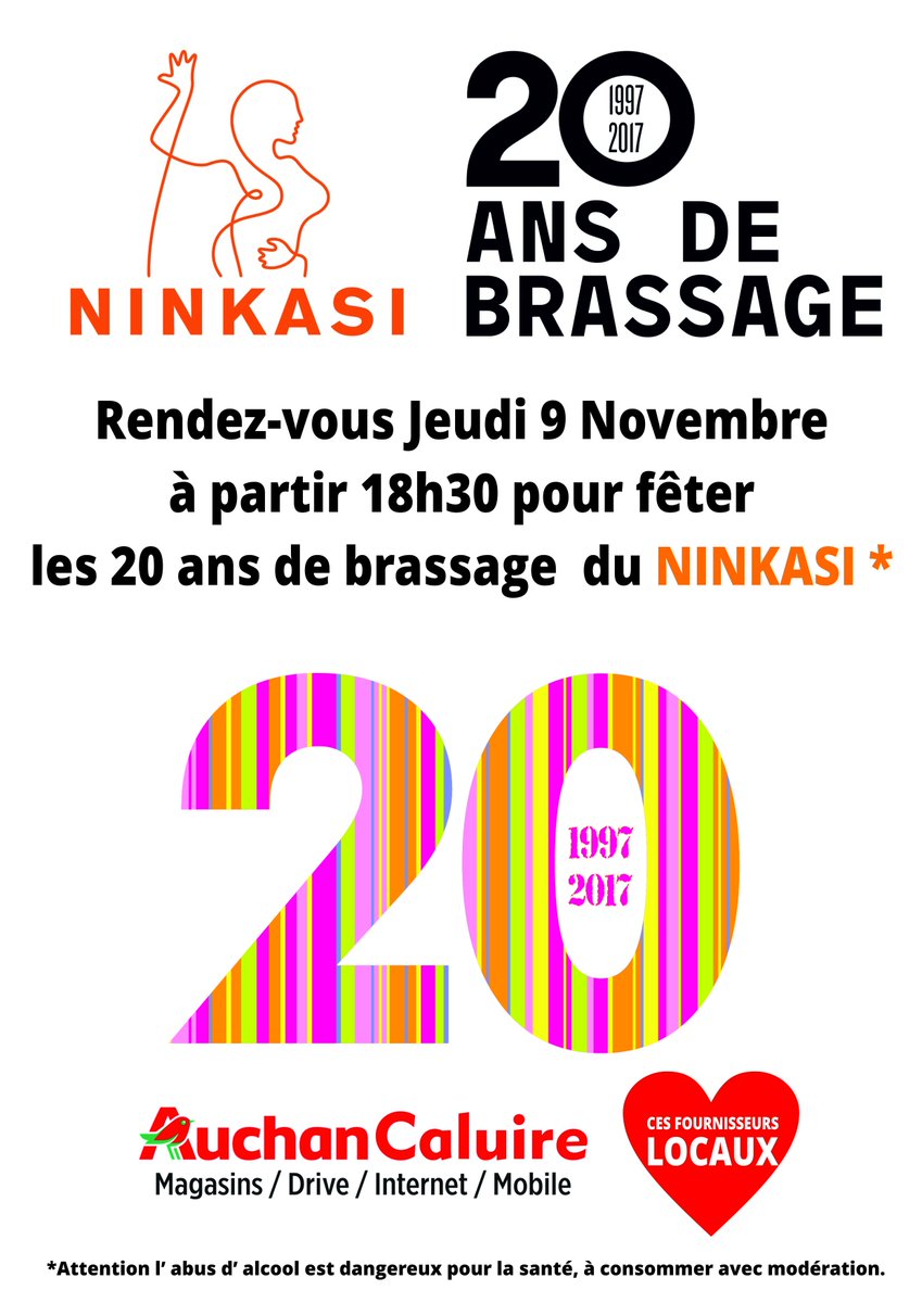20 ans de brassage en 2 minutes c'est top ! Ninkasi Gerland
auchancaluire.fr/ninkasi/