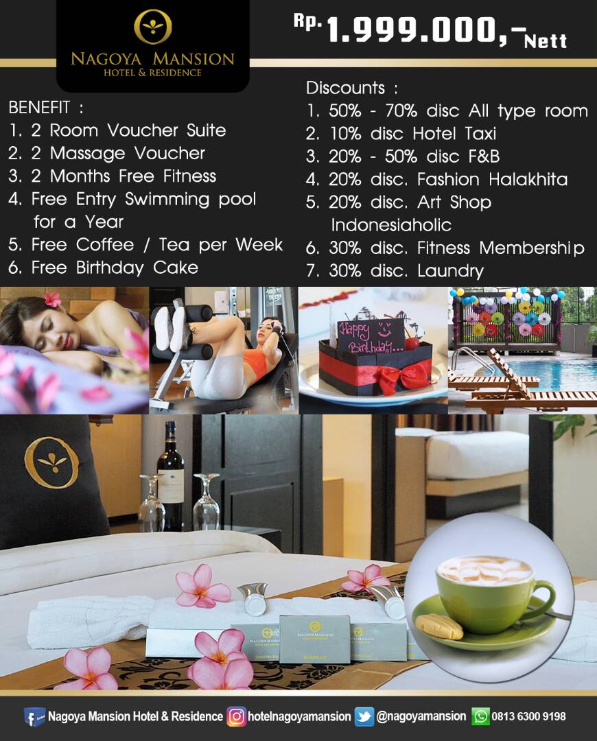lovinasinta's tweet photo. Cara Pasti Hemat nginep di Hotel *4 PRIVILEGE MEMBER Nagoya Mansion byk Diskon-nya, Info: 0819672900 klik disini ●●● https://t.co/tXHOsyTgBk https://t.co/eOxYWEcdGs