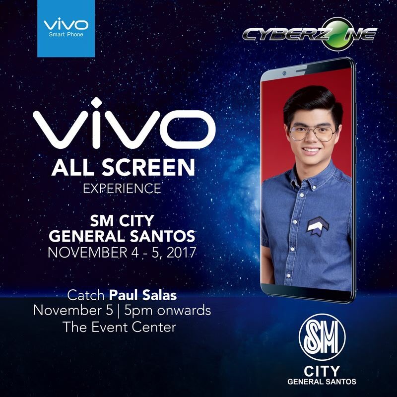 CliffTheStar's tweet photo. Catch teen hunk Paul Salas at the #VIVO mall tour tomorrow Nov 5, 5pm at SM City General Santos #SMEvents #AhonStarAhon #SoxBloggers https://t.co/vJVdL5xfa6