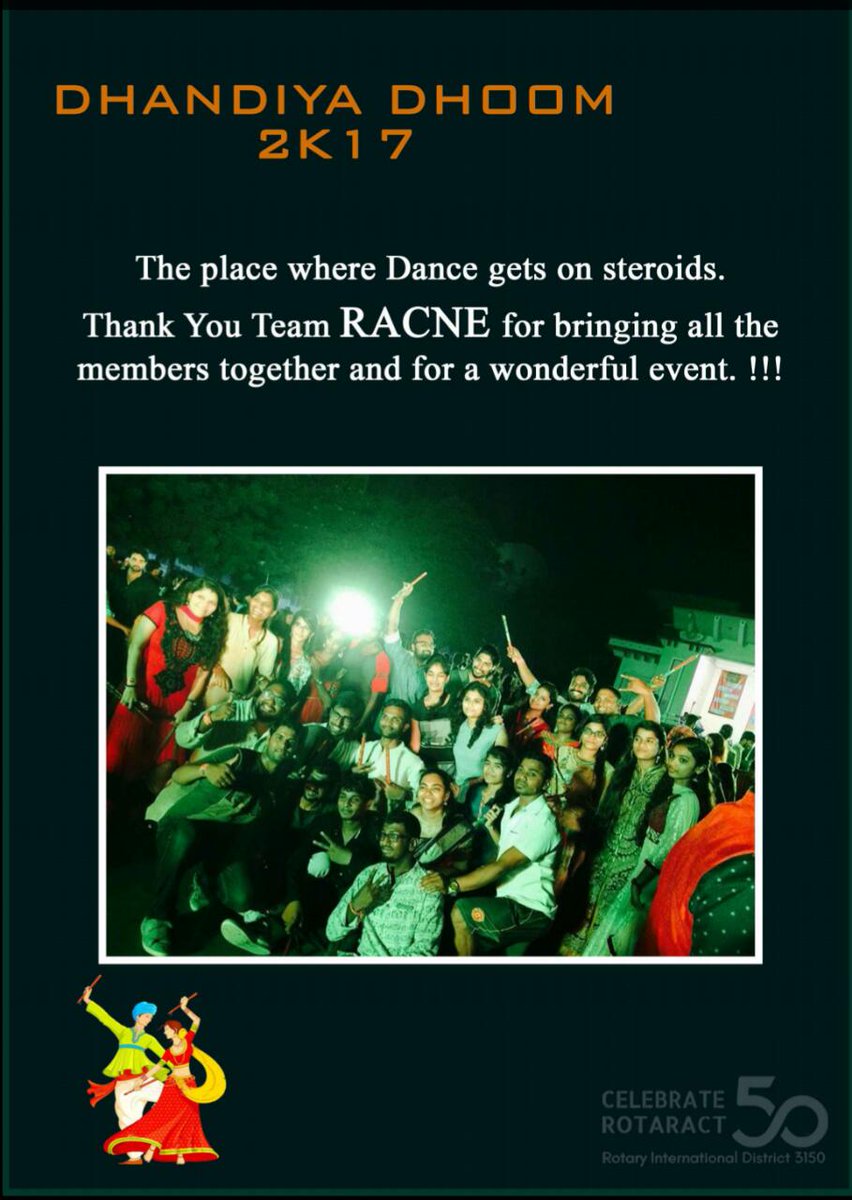 RAC_NewAge's tweet photo. Thank you everyone... who made DandiyaDhoom'17 a grand success👏👏👏 

#RACNAE
#DandiyaDhoom
#ISupportGirlChildEducation https://t.co/OpYwVc9QgT