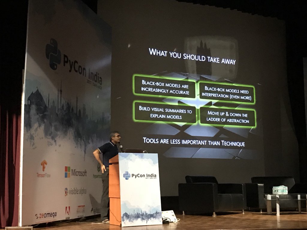 hansgogia's tweet image. That was an excellent talk by Anand S on Visualizing Machine Learning Algorithms in Python #PyConIndia #pyconindia2017 @pyconindia