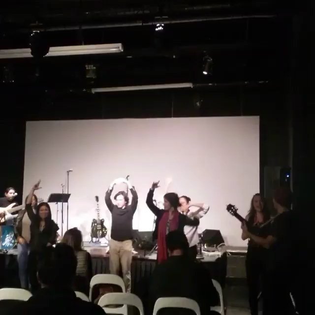 artwalksj's tweet photo. #rp @macla_sanjose
Dance class with @locuramusica at #FirstFridayFiesta #maclasj @artwalksj ! Watch: https://t.co/Eemx9q2slt https://t.co/MOEBlmPGTu