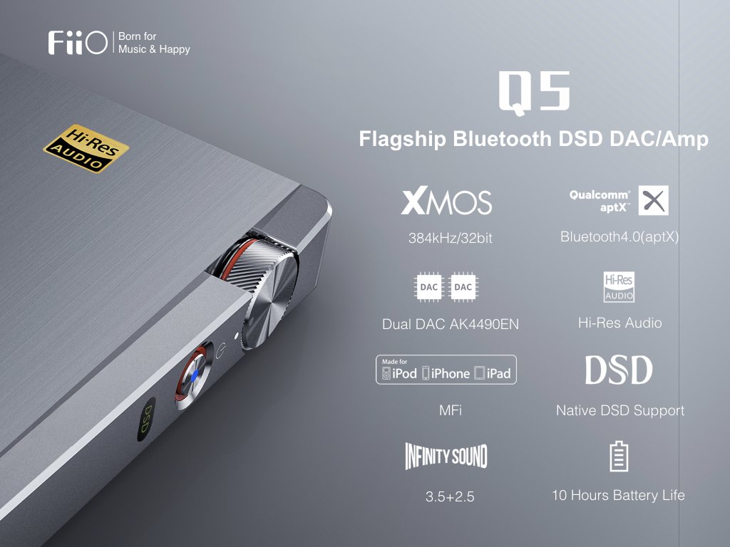 FIIO_official's tweet photo. #InfinitySound FiiO 2017 Autumn Launch Event
FiiO Q5 price - $349.99! https://t.co/WSmSlnkWiX