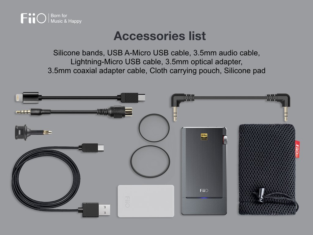 FIIO_official's tweet photo. #InfinitySound FiiO 2017 Autumn Launch Event
Q5 Accessories: abundant accessories for different kinds of use. https://t.co/RNLoD5aanB