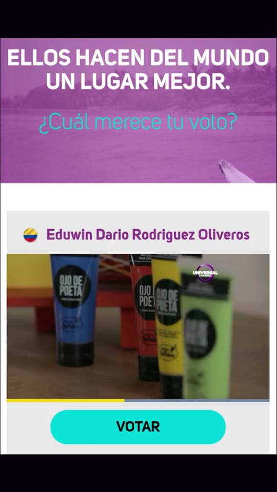 YoSoyColor's tweet photo. Aquí seguimos inspirando a Colombia, ayúdanos a ser 100% Personajes, a seguir llenando de color el país, votando en:
https://t.co/O1KchUymA3 https://t.co/mbFBYa6fXG