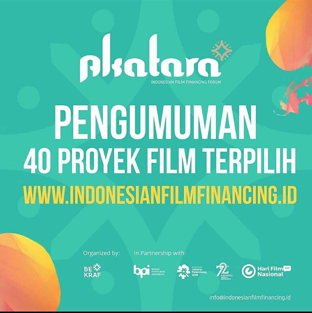 ekraf_ri's tweet photo. Inilah 40 proyek film yang terpilih akan ikuti AKATARA, Film Financing Forum pertama di Indonesia pada tanggal 15-16 November nanti https://t.co/9KOXXycX7D