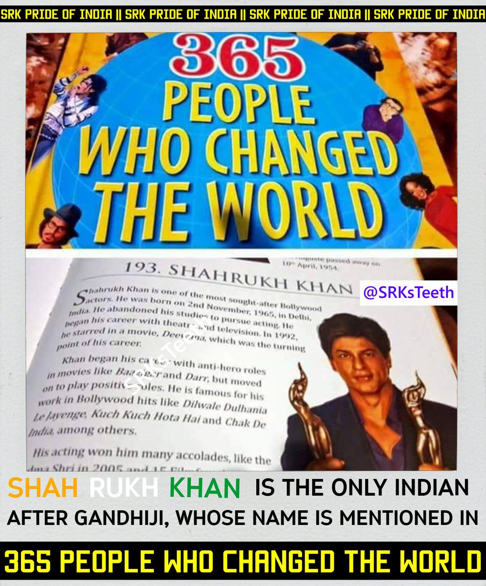 SRKsTeeth tweet picture