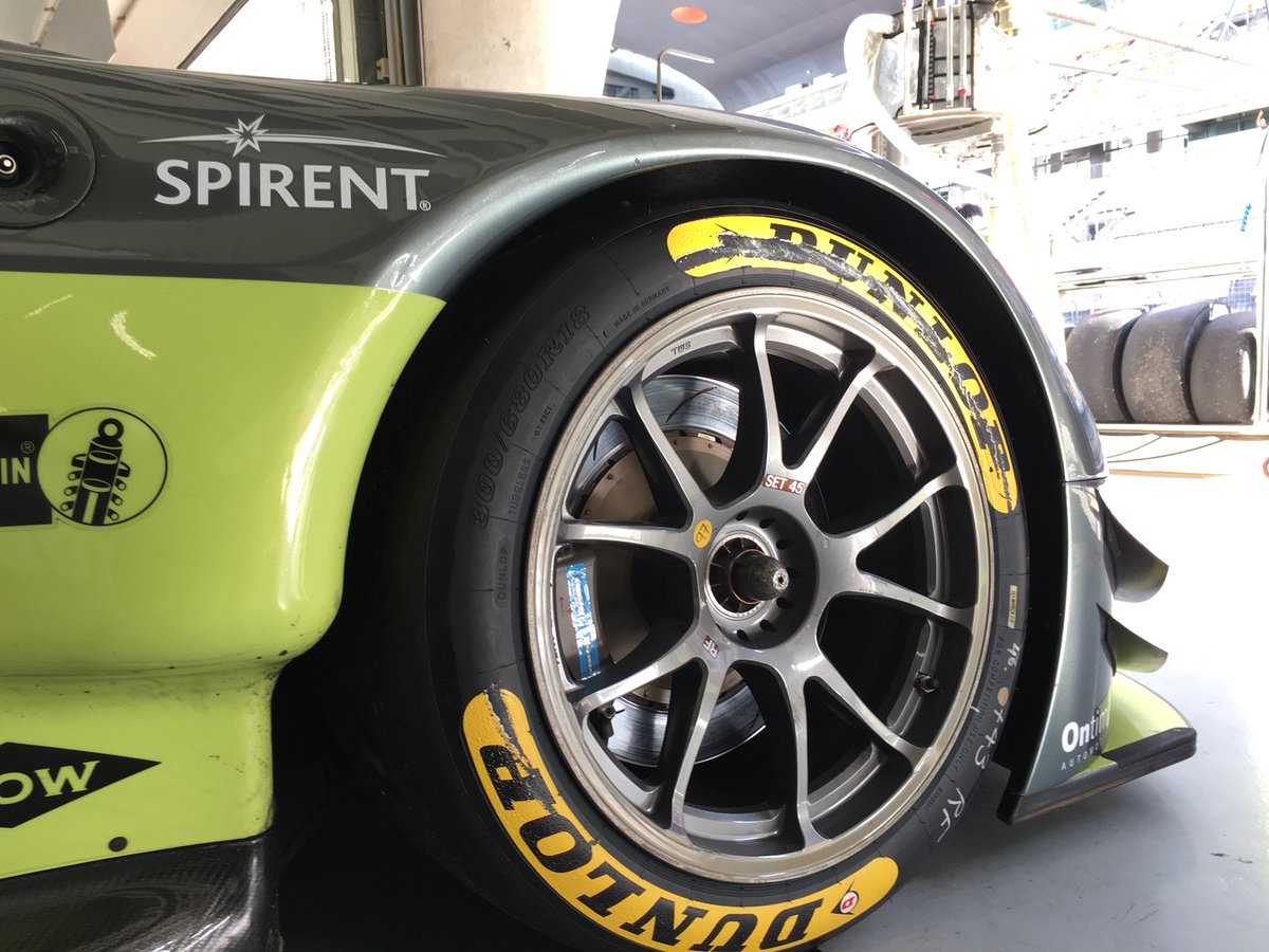 SpirentWireless's tweet photo. Double pole for @AMR_Official in #6hShanghai tomorrow.  🏆😀Congratulations #teamAMR https://t.co/g5Q6kdLDgc