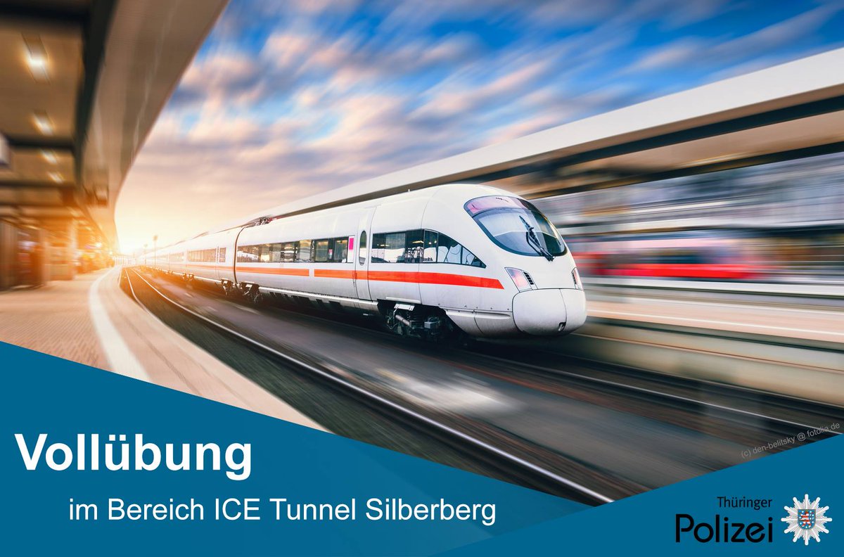 Polizei_Thuer's tweet photo. #Berlin 🔜 #München in 4h- Aber #sicher!
Dafür üben wir heute 🚔 🚒 🚑 im #Tunnel #Silberberg #Katastrophenschutz
▶️ https://t.co/A0MCctjSHh https://t.co/6WpPUMAPLQ