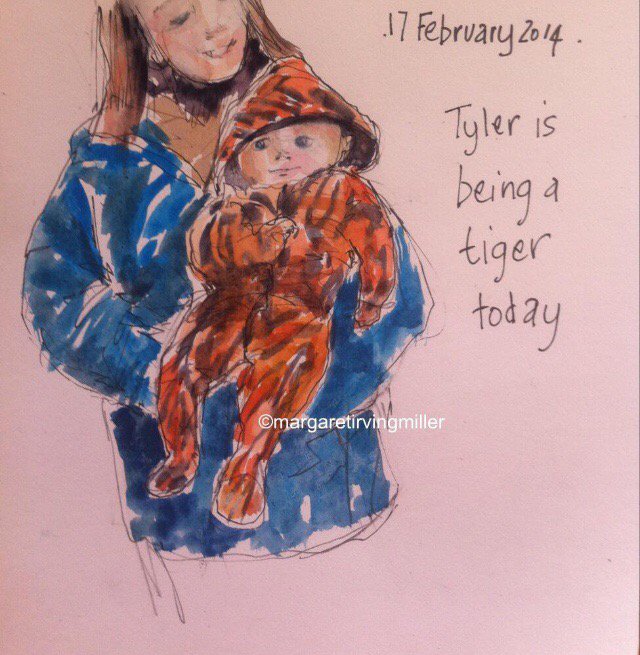drawmill's tweet image. #portraitnovember #miniportrait#watercoloursketch#draw#drawing#illustrate