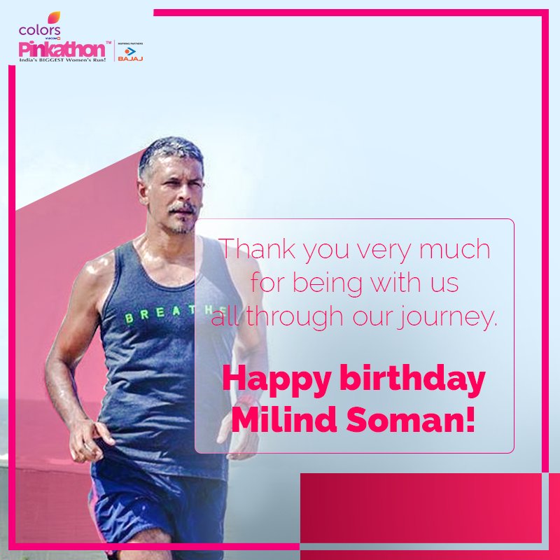 We wish Milind Soman a very happy birthday! 