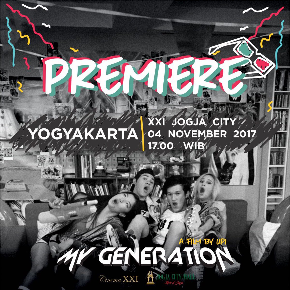 Gala Premiere film My Generation Yogyakarta!
.
#yuknontonsatusekolah #Mygenerationfilm #ekspresimillennial