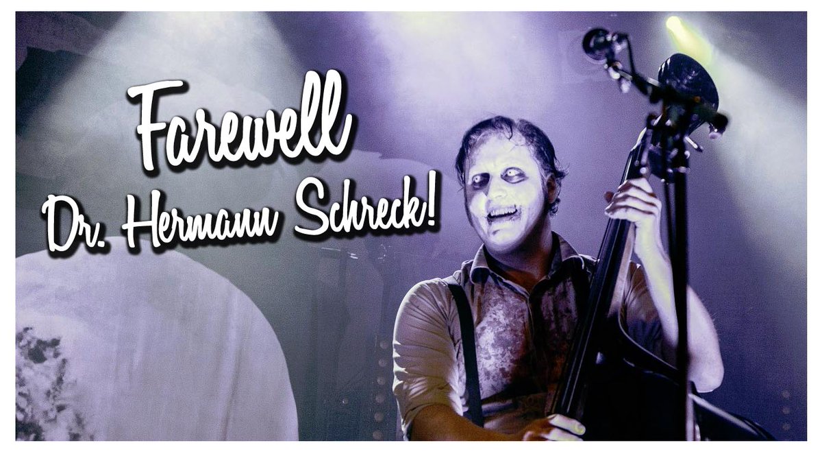 FAREWELL DR. HERMANN SCHRECK - BROTHER IN CRIME BY HEART AND TRUST!
#bzfos #farewell #bloodsuckingzombiesfromouterspace #byebye #thankyou