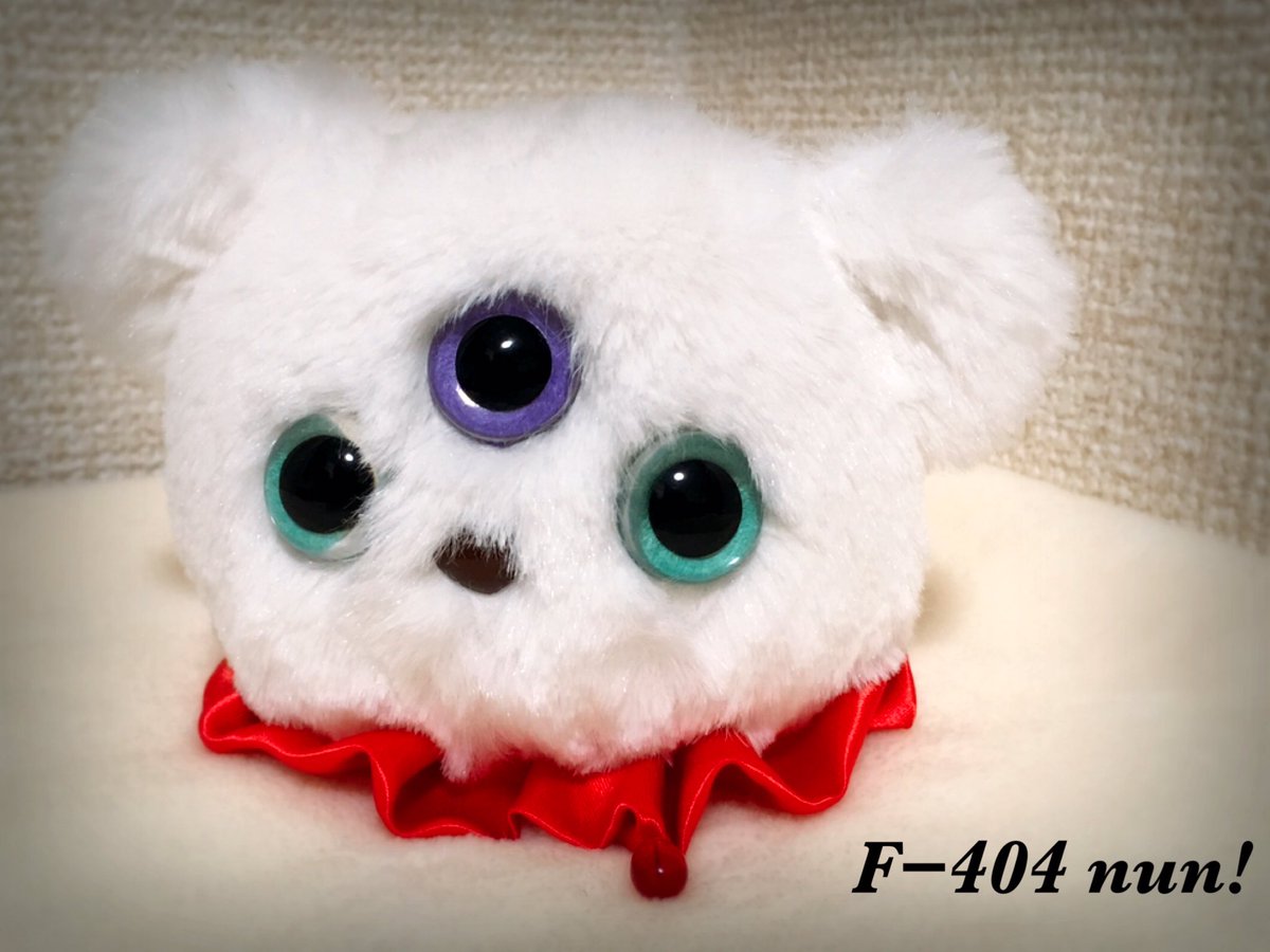 succachan's tweet photo. 出展名【nun!】
⚫︎両日出展⚫︎F-404

SuccaTitch とkitacaのユニット出展になります◎また新しい三つ目ちゃん達を連れての参加です👀ぜふブースまでモフりにきて���ださい💕
@designfesta 
#デザフェス
#デザフェスRT祭
#デザフェスvol46 https://t.co/DGS99TRhRA