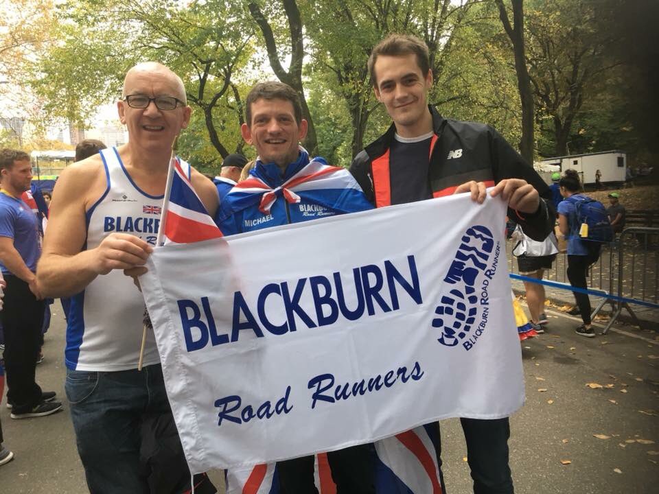 bbroadrunners's tweet photo. @nycmarathon we are here & loving the atmosphere! @BlueMG1976 @clucas1962 #blackburntonyc #newyork #marathon #newyork #brrontour https://t.co/vd2zH5eEkn