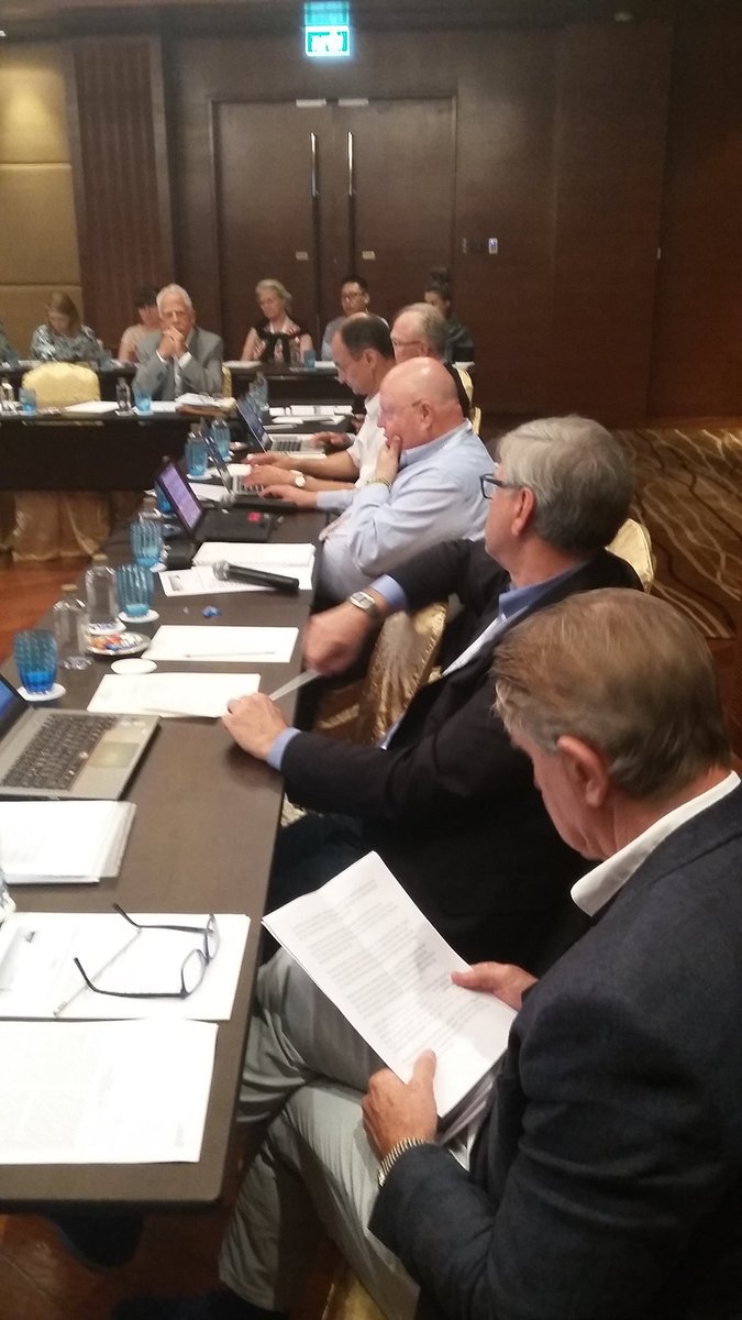 CIBJO'S Diamond Commission Steering Committee at work ahead of the start of the 2017 Congress. #cibjo #diamonds #gemstones #gems