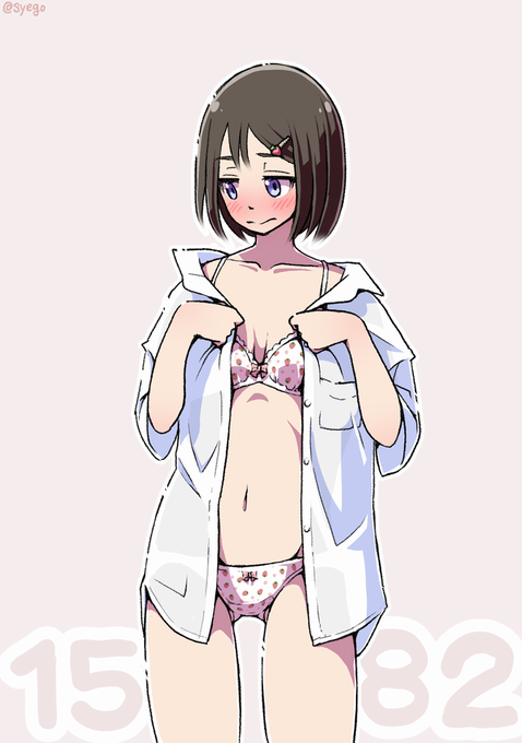 "いちごぱんつ" 2015/08/02 #イラスト #過去絵 