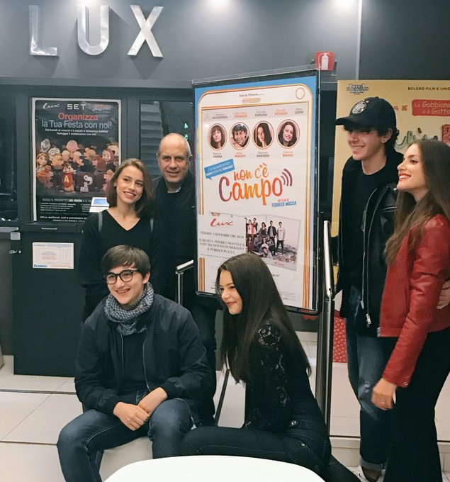 Eccoci ieri sera al cinema!Oggi non mancate al CINEMA ADRIANO di Roma!! Dovremmo arrivare alle 17:30<a href="/tag/noncecampo"class="tags"><span>#noncecampo</span></a>