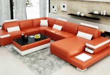 thesofaking001's tweet image. H2215 u shape modular sofa modern leather lounge 5 6 7 seat seater within your budget, personal preference or taste.