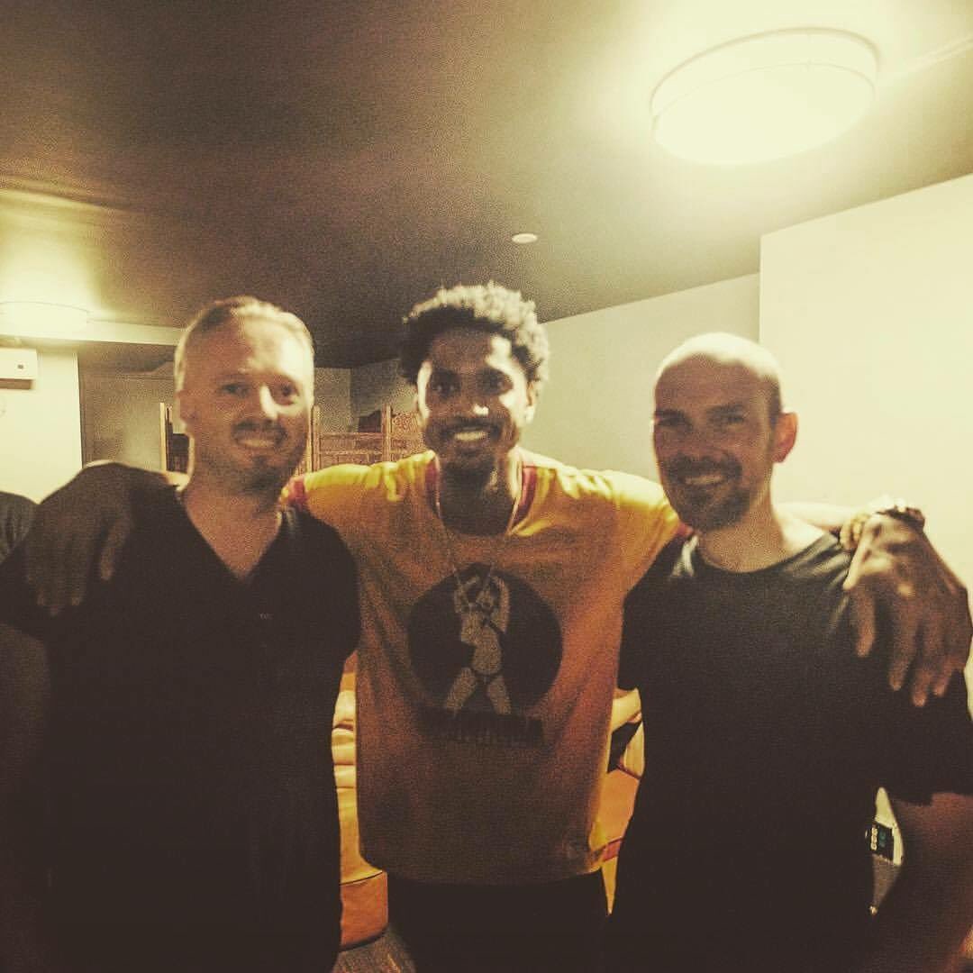 STARSKY_BE's tweet photo. When #STARSKY heads out, the stars come out. Meet with @treysongz &amp;
@absolutepentertainment
#theboomingsquad  #influencer  #NY https://t.co/wyDThYCGNm