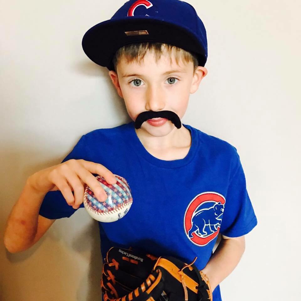 MiniMoBros's tweet photo. In 2016 Toby’s Virtual World Tour took him to @Cubs and helped him raise over £12K @MovemberUK Please support https://t.co/D31YRBMlHk https://t.co/ydVQdlR5w2
