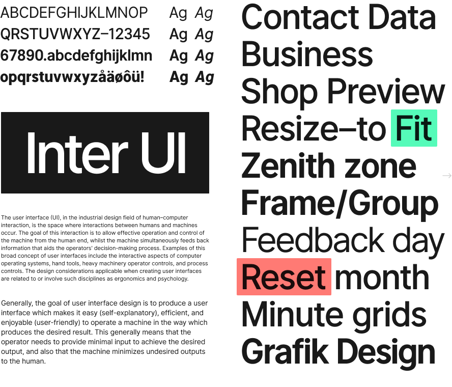 CSSFlow's tweet photo. Inter UI - A free font for highly legible text on computer screens https://t.co/c7Mlx1R67y https://t.co/Q1oeaWUPsC