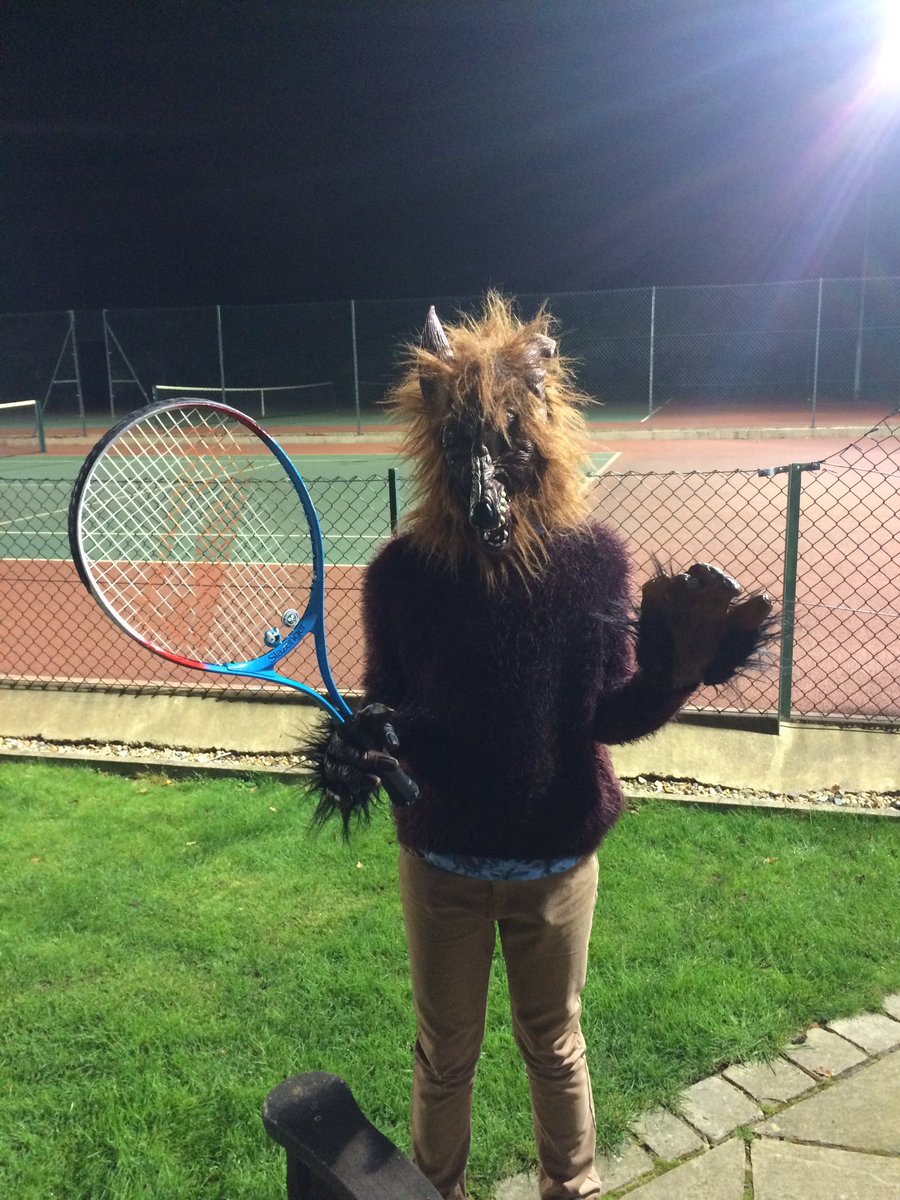 Werewolf sighted at the Club, seems to have eaten the rest of the squad!