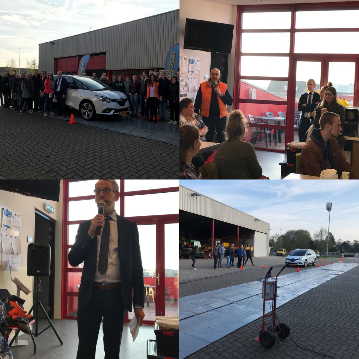 SandravanVianen's tweet photo. Wethouder @TheoBoerman ontvangt jonge bestuurders uit @GemHG, @Sliedrechtgem en @GemAlblasserdam voor @DriveXperience #verkeersveiligheid. https://t.co/HjXr9rV523