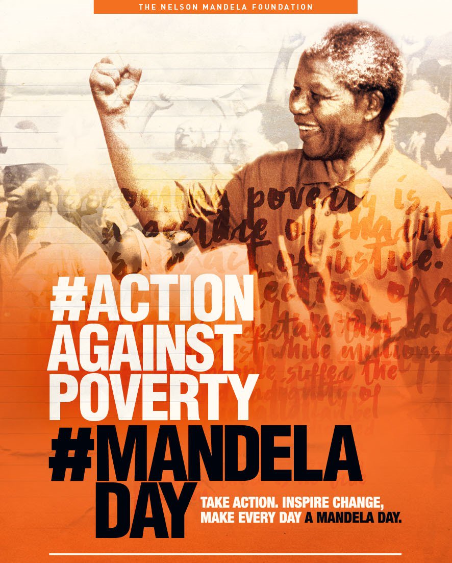 NelsonMandela's tweet photo. No matter how small the action, you can help to change the world. Lend a helping hand to those less fortunate everyday #ActionAgainstPoverty https://t.co/3NiSKPQdp3