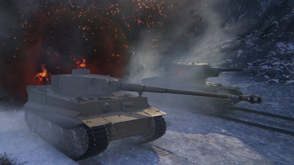ট ইট র 黒森峰 ガルパンmod 久しぶりに入れてみたw 冬の戦線 当然 プラウダ高校と共同戦闘 プラウダからは スターリン戦車とkv2が参戦w 一戦目から勝運と巡り合わせ良すぎw ガルパン みけ軍曹の戦車道 Wot