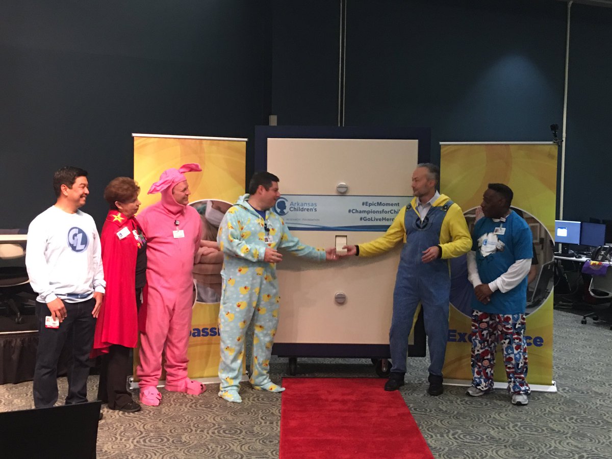 Tammy Webb (@webbtr3) on Twitter photo Epic go live!!! <a href="/archildrens/">Arkansas Children's</a> <a href="/LeaACHRN/">𝒍𝒆𝒂𝒂</a> @LAEddy66 <a href="/MaryScotter/">Mary Salassi Scotter</a> @AskMikeAboutIT #ChampionsForChildren #LeadStrong Epic go live!!! <a href="/archildrens/">Arkansas Children's</a> <a href="/LeaACHRN/">𝒍𝒆𝒂𝒂</a> @LAEddy66 <a href="/MaryScotter/">Mary Salassi Scotter</a> @AskMikeAboutIT #ChampionsForChildren #LeadStrong