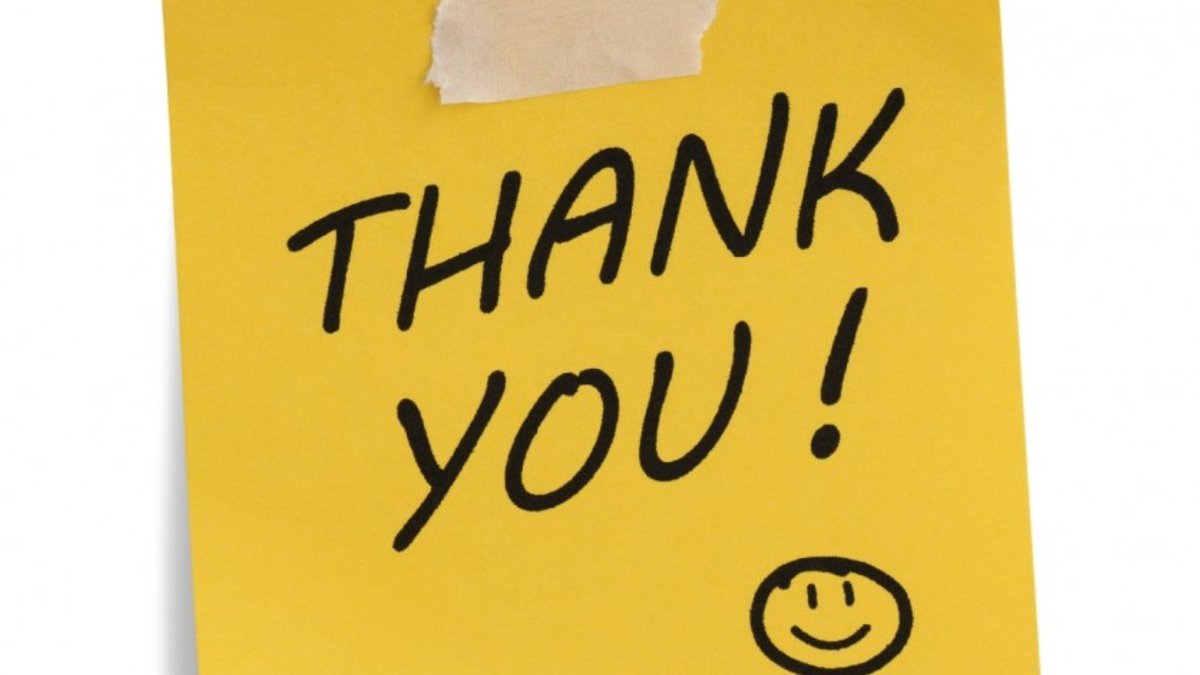 Thank you for patience